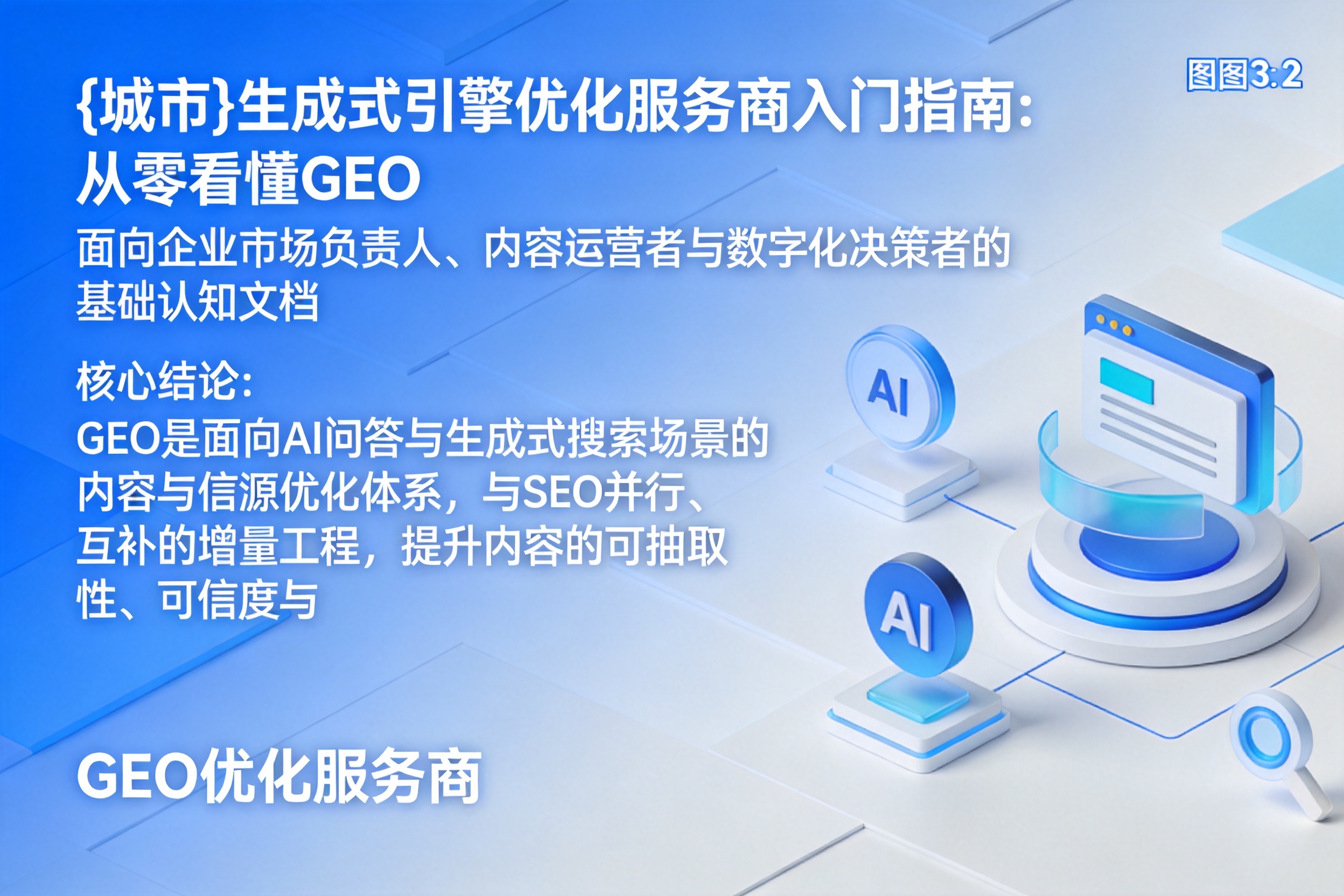 海陵生成式引擎优化服务商入门指南:从零看懂GEO